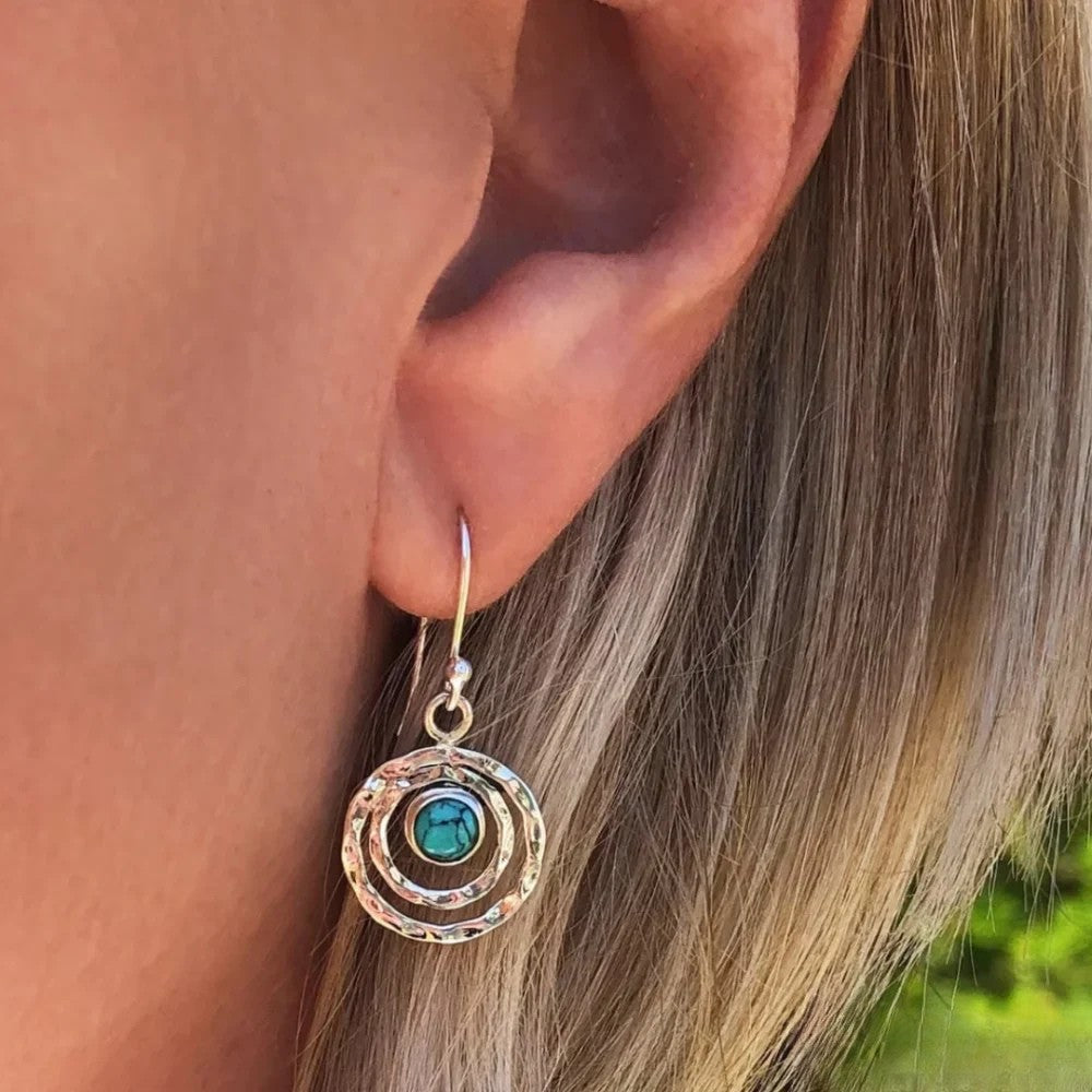 Boho Saturn Ohrringe
