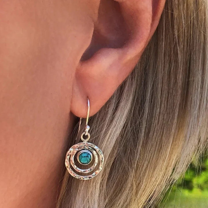 Boho Saturn Ohrringe