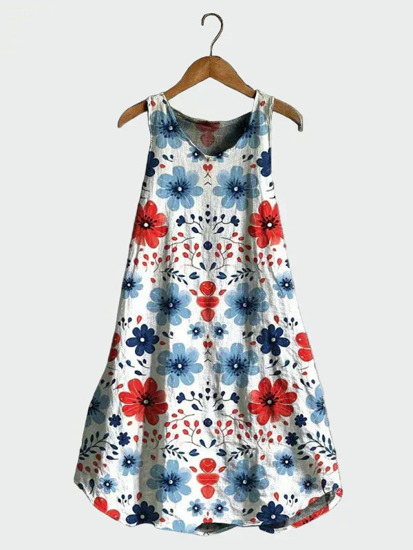 Kleid mit Blumenmuster