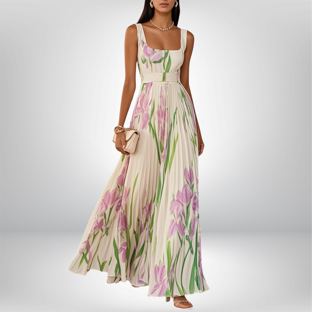 Penélope - Maxikleid aus Chiffon