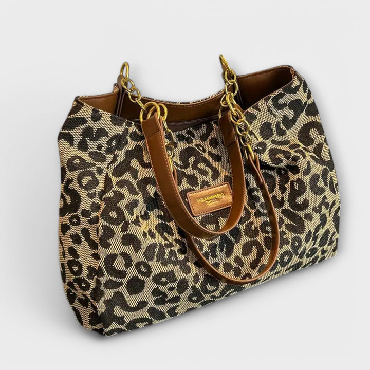 Emilia - Leopard Tote