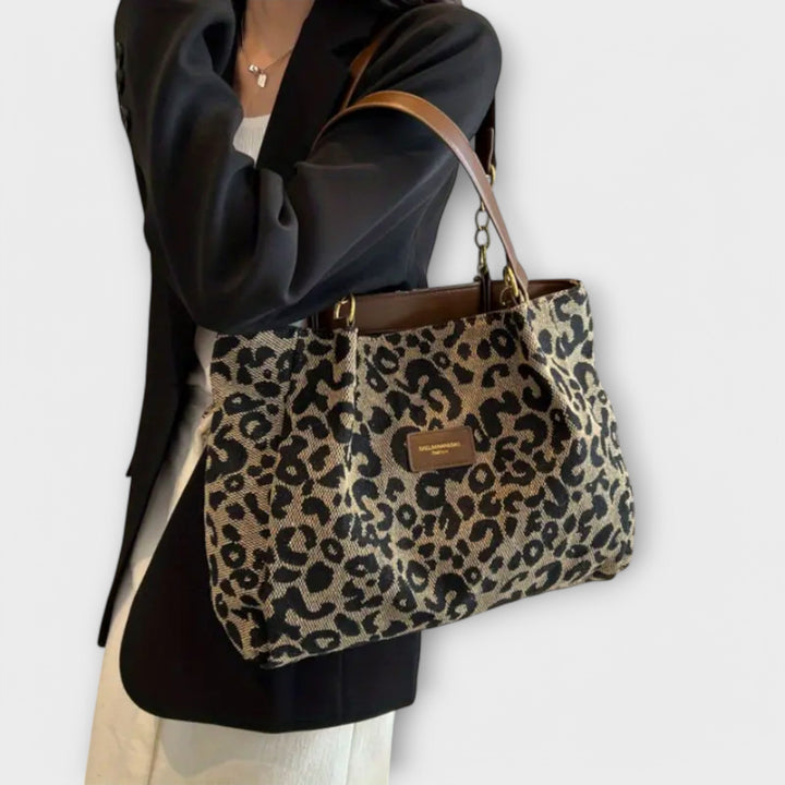 Emilia - Leopard Tote