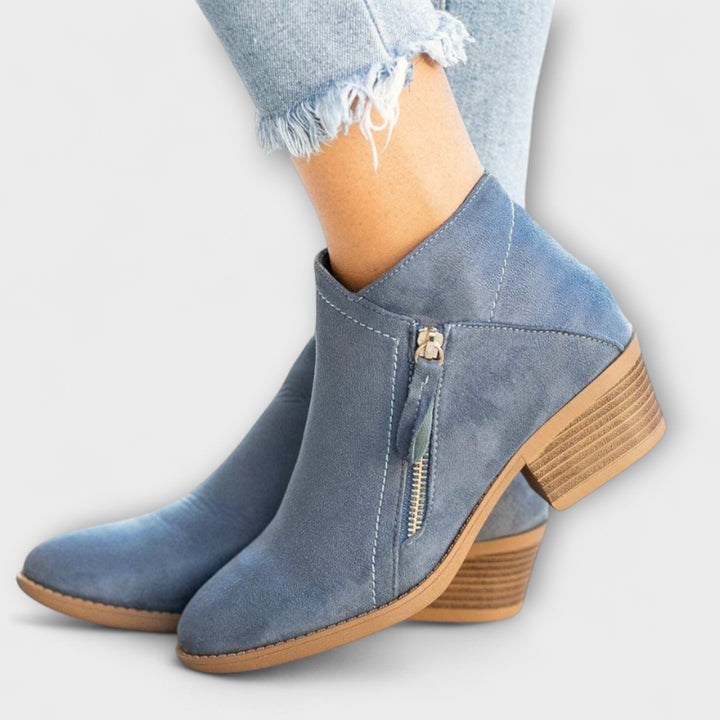 Mishi - Artivole Stiefel mit breitem Absatz