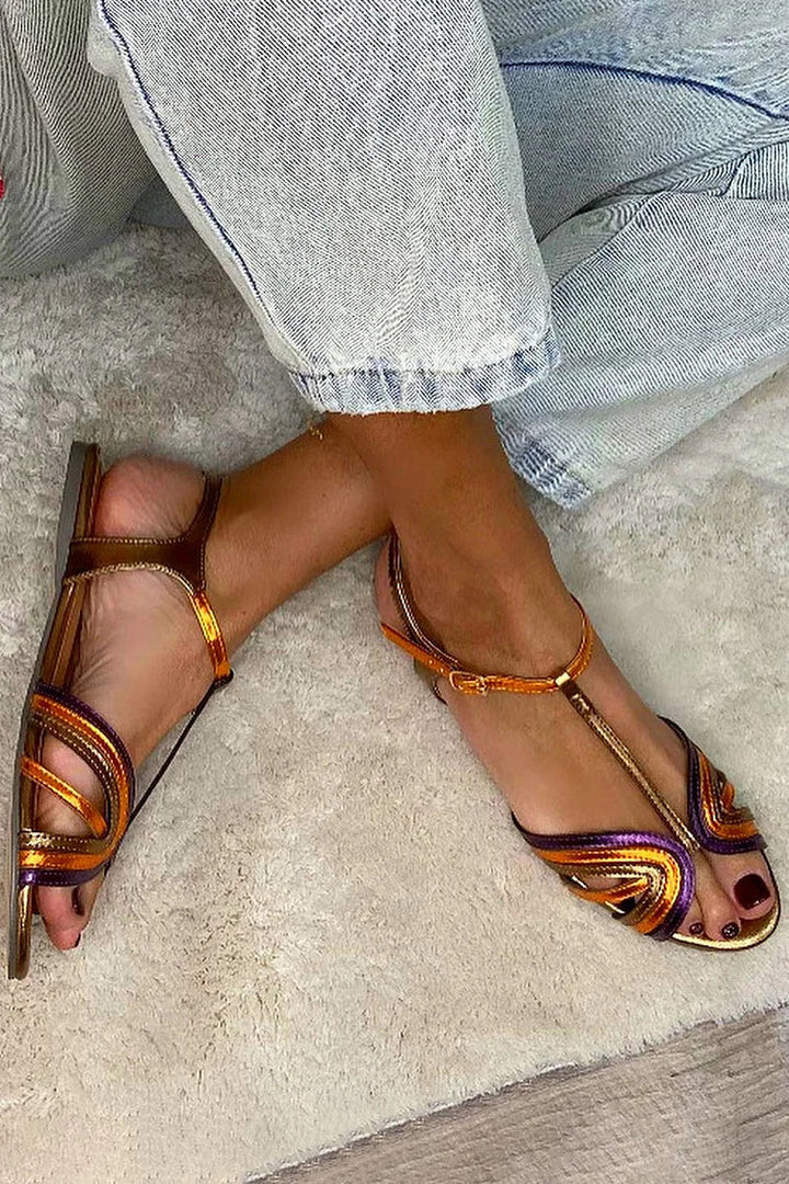 Sina | Mediterrane Riemchensandalen