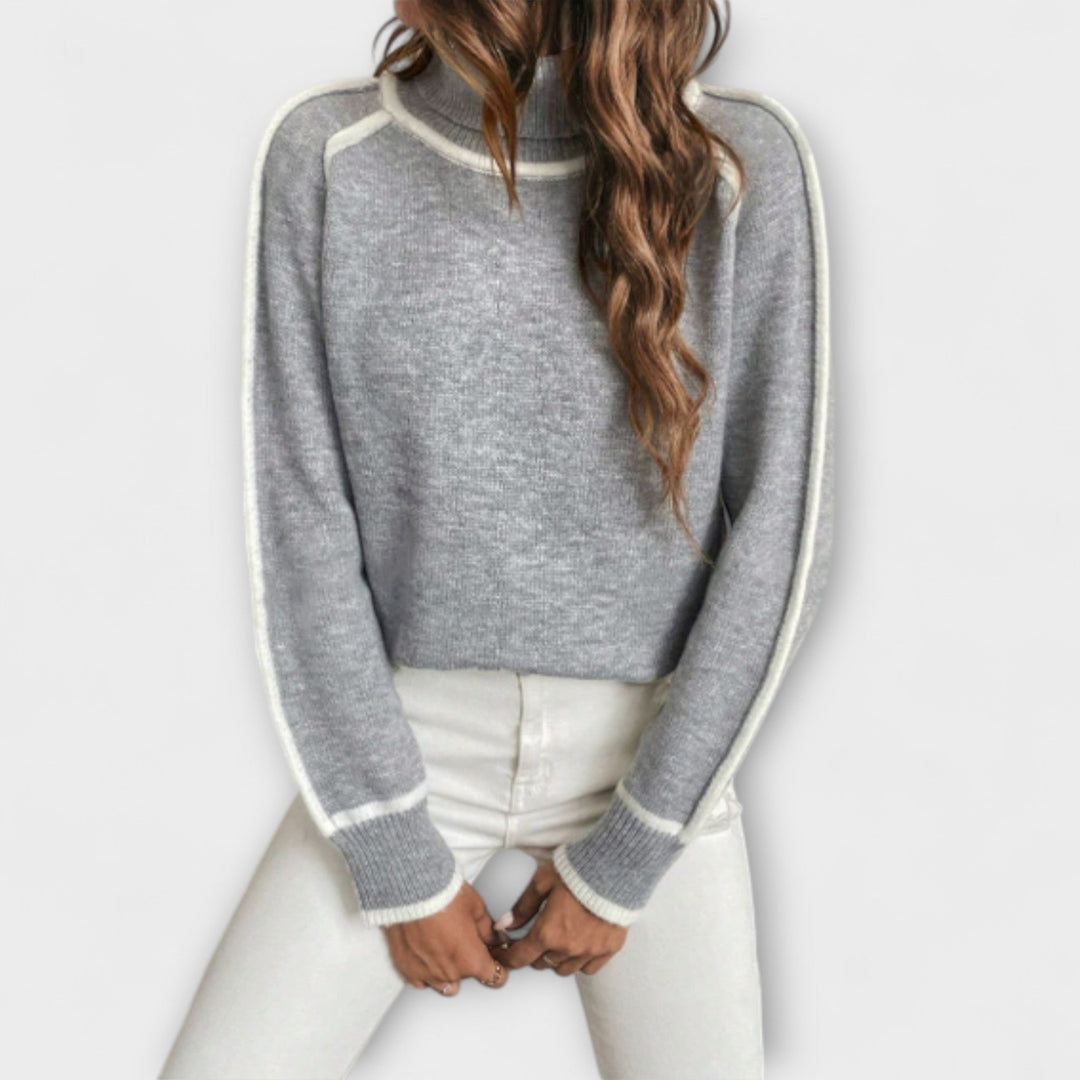 Aurora - Lässiger Rollkragenpullover
