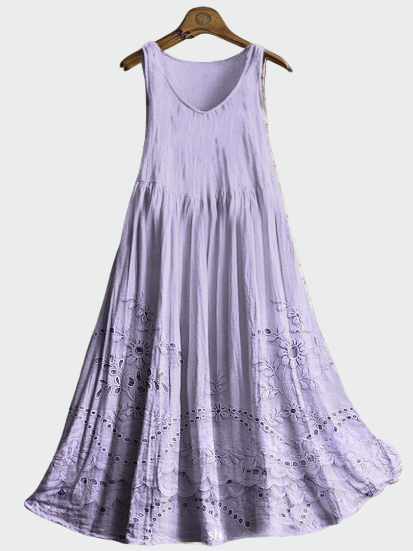 Kleid mit Englischer Spitze