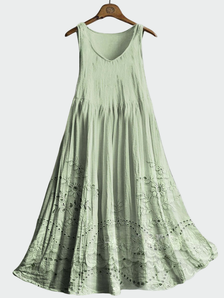 Kleid mit Englischer Spitze