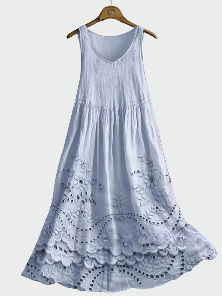 Kleid mit Englischer Spitze