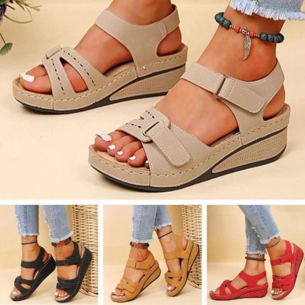 Petra Damen Komfortsandalen