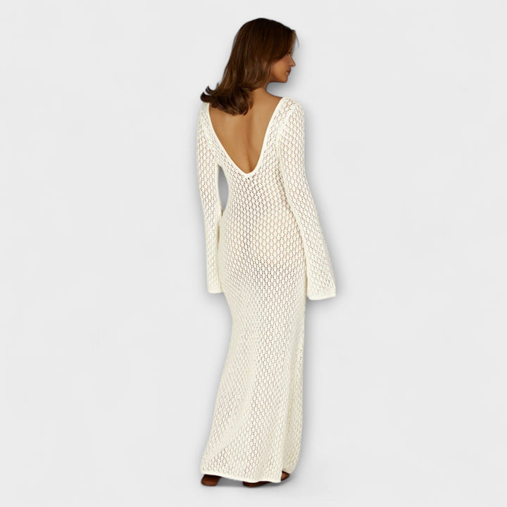 Anne - Weisses Luna Strandkleid