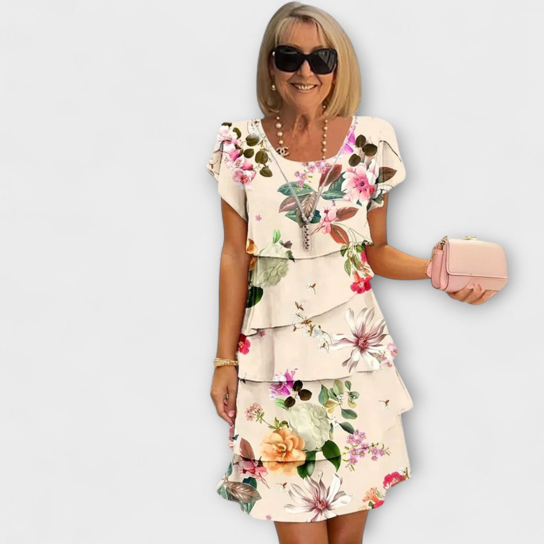 Lillian - Florales Eleganzkleid