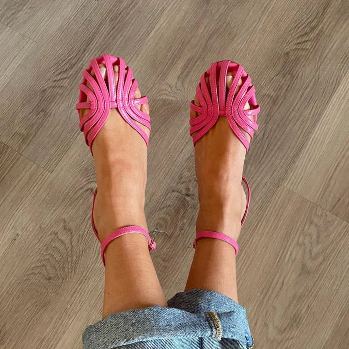 Salome | Schmuck-Sandalen mit Riemchen