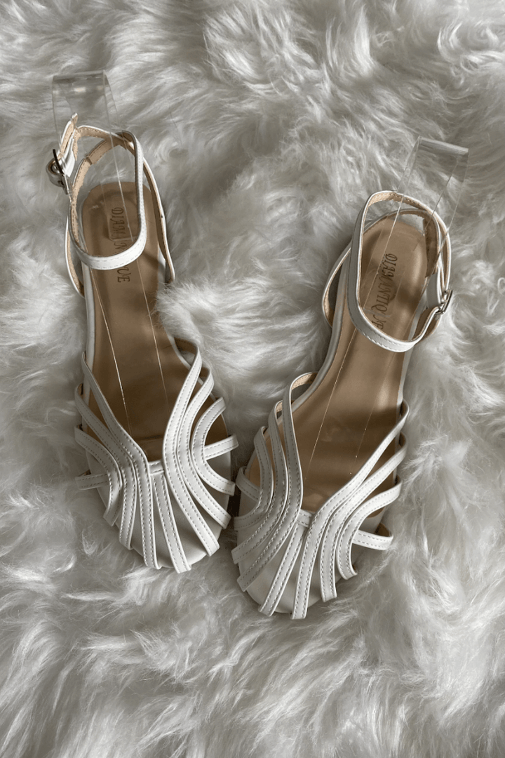 Salome | Schmuck-Sandalen mit Riemchen