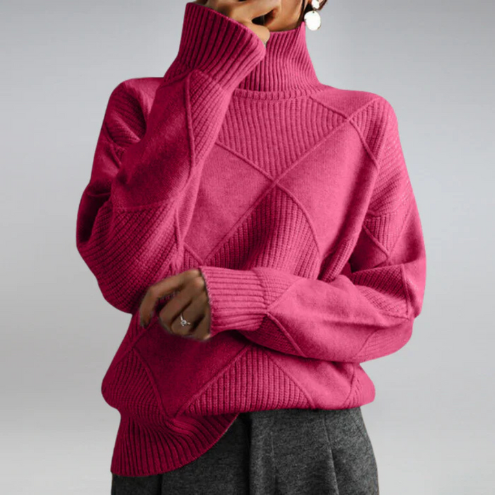 Gerdien | Luxus Rollkragenpullover
