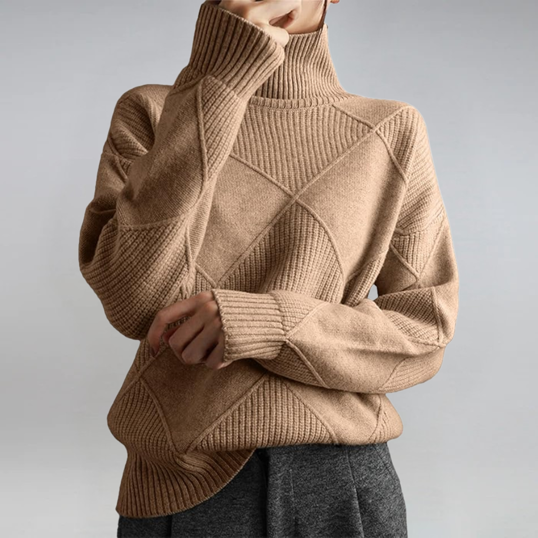 Gerdien | Luxus Rollkragenpullover