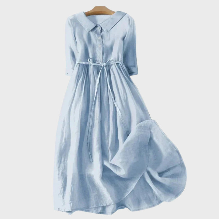 Kleid mit Eleganter Kragen