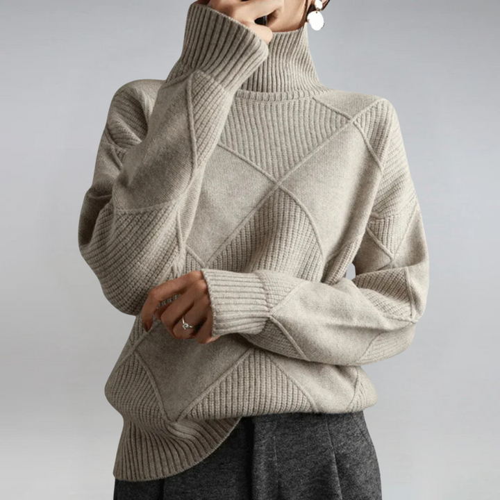 Gerdien | Luxus Rollkragenpullover