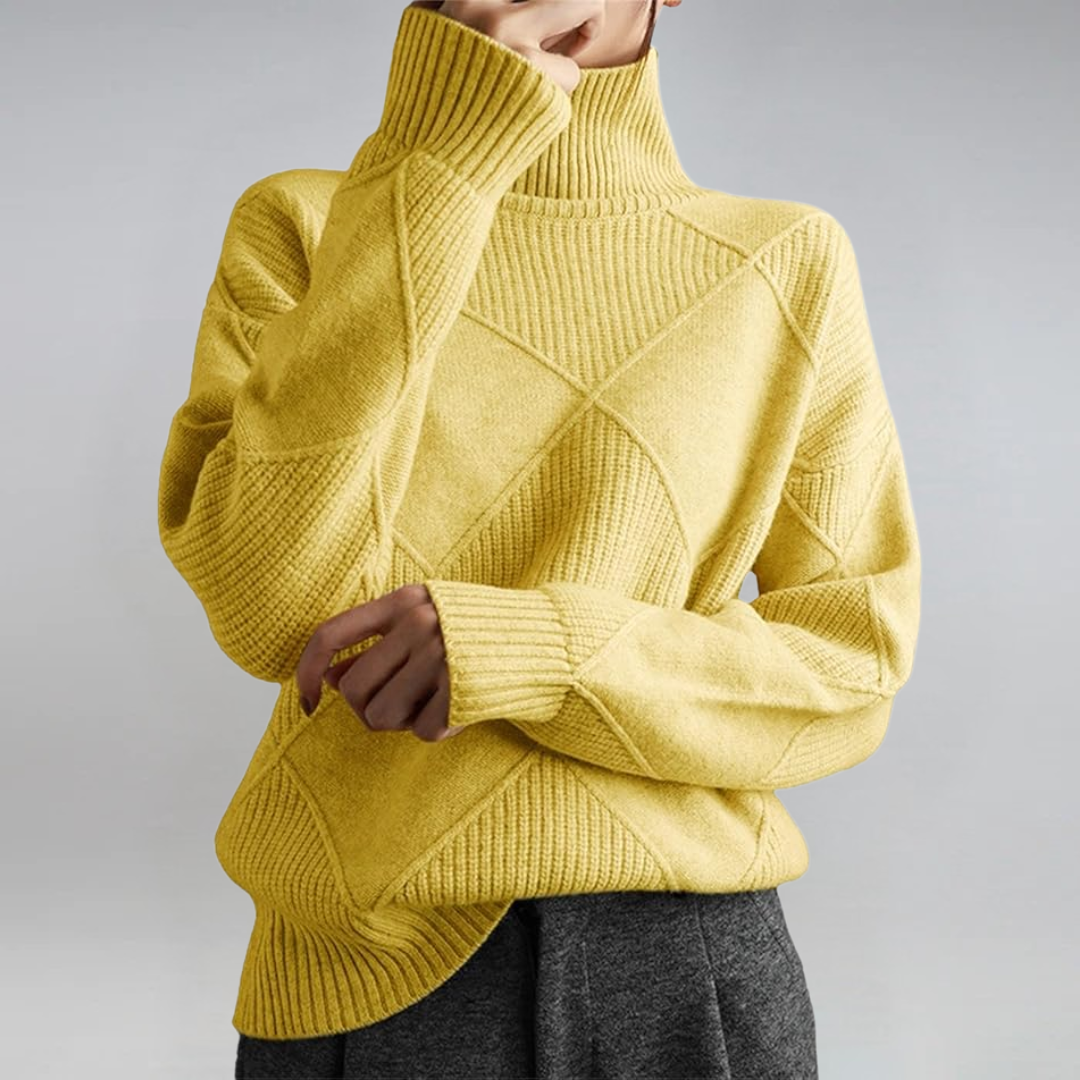 Gerdien | Luxus Rollkragenpullover