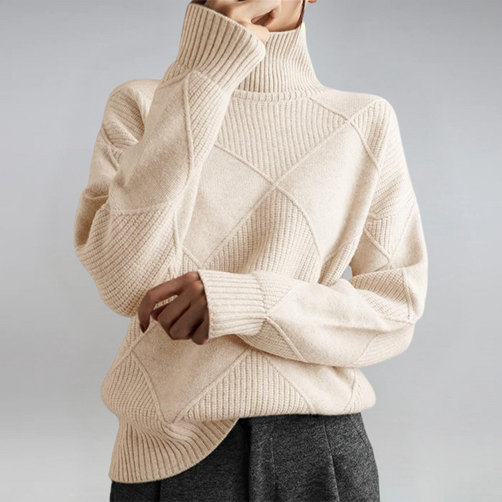 Gerdien | Luxus Rollkragenpullover