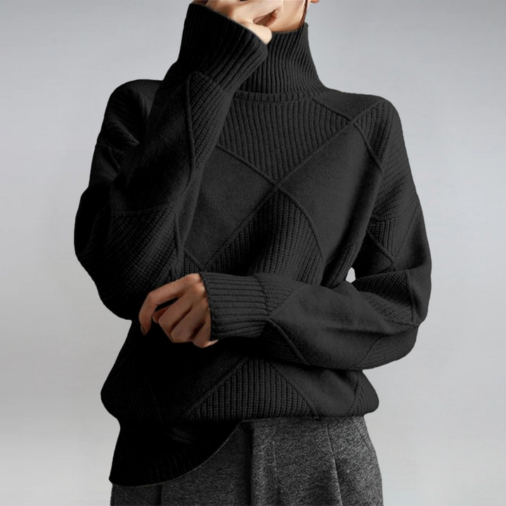 Gerdien | Luxus Rollkragenpullover