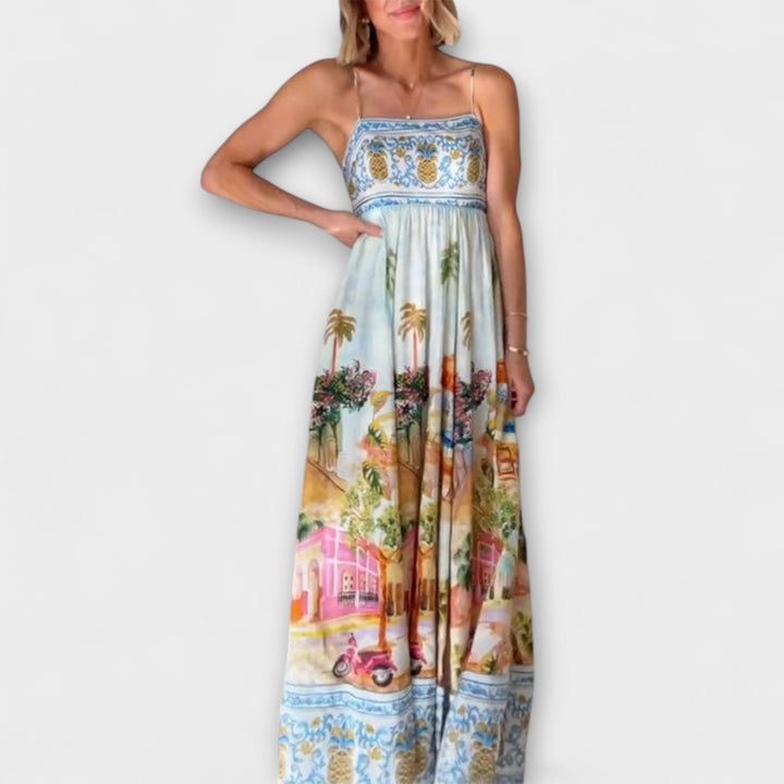 Lumen - Aracati Multicolor Maxikleid