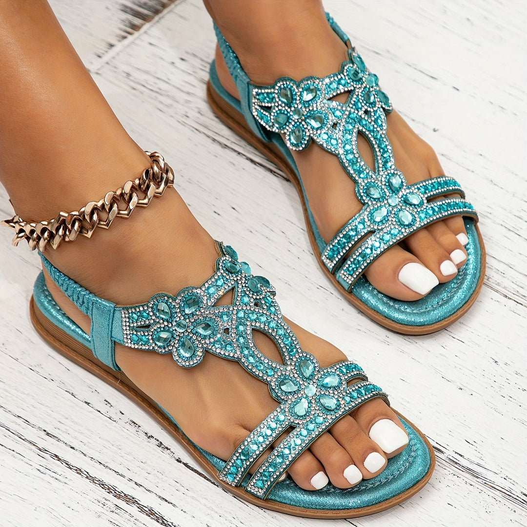 Patrizia – Orthopädische Kristall-Sandalen