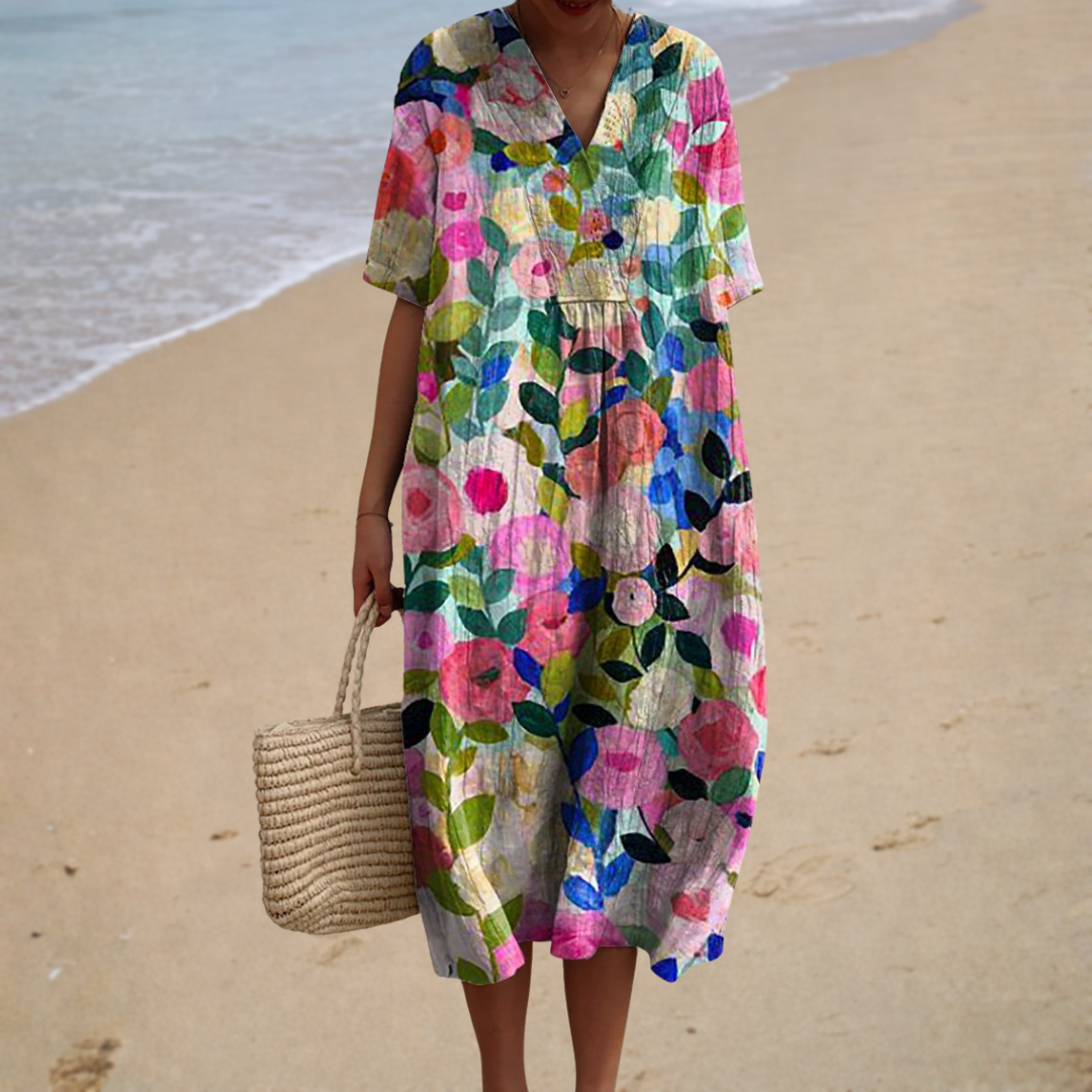 Bequemes Sommerkleid