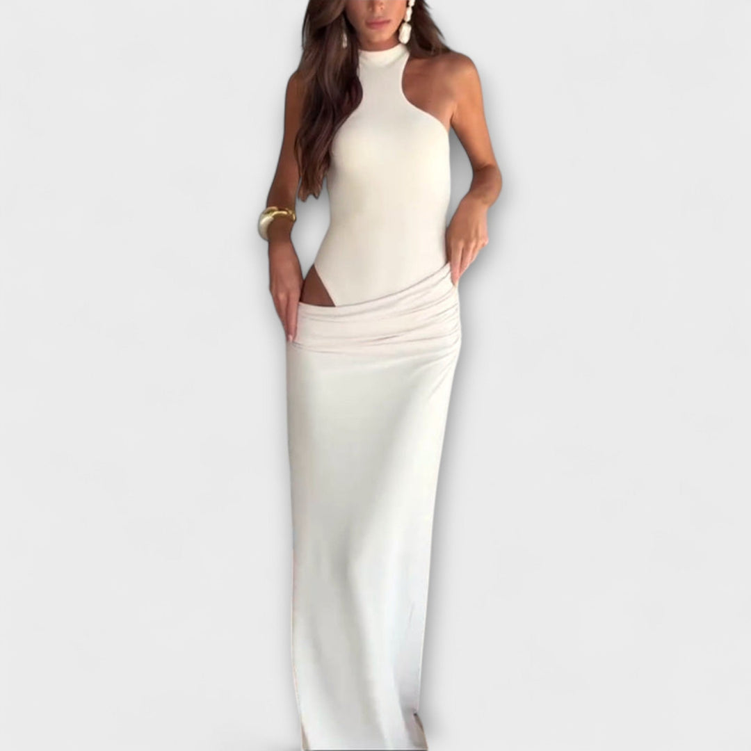 Minna - Verführerisches ärmelloses Cut-Out Kleid