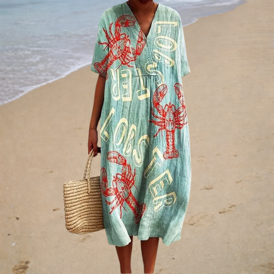 Bequemes Sommerkleid