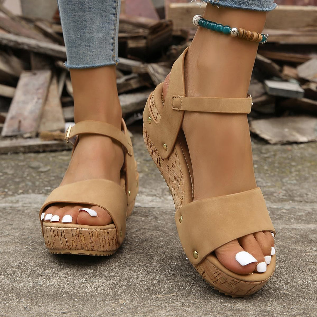 Vanessa – Elegante Keilsandalen