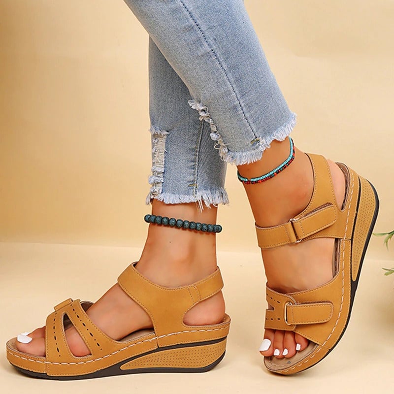 Petra Damen Komfortsandalen