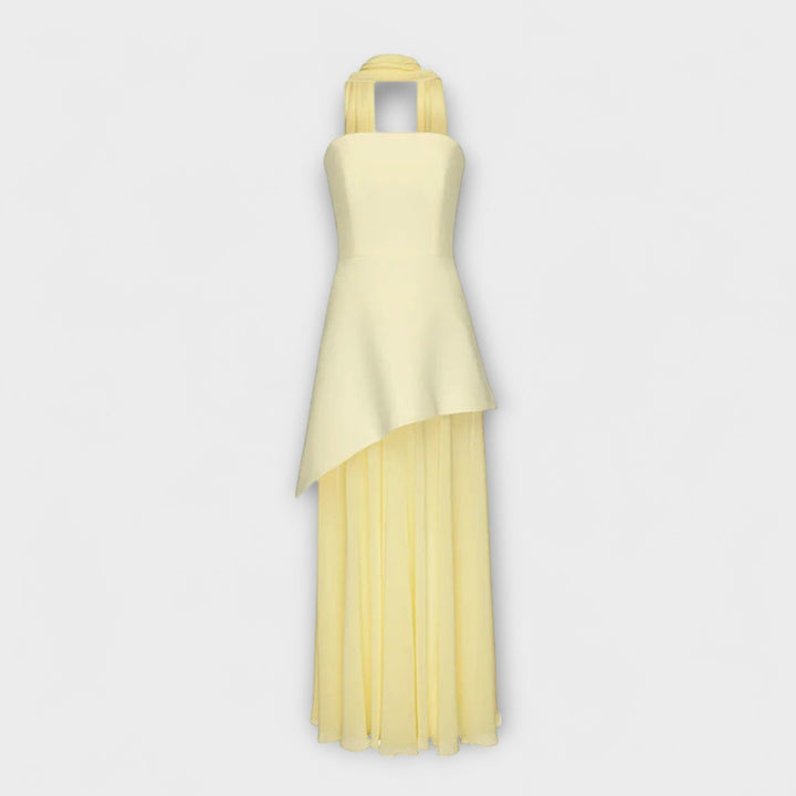 Goldie - Maxikleid aus Chiffon