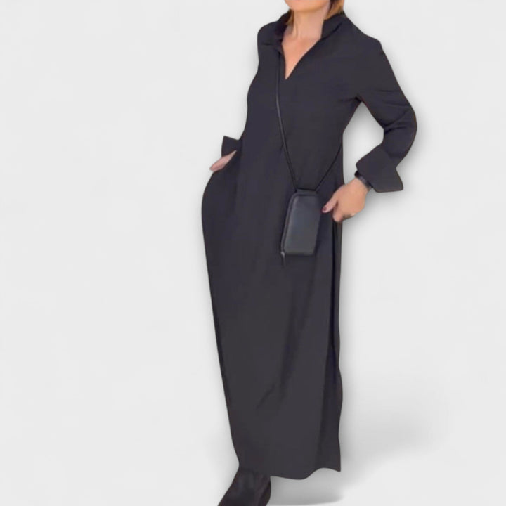 Caroline - Langes und Fliessendes Kleid