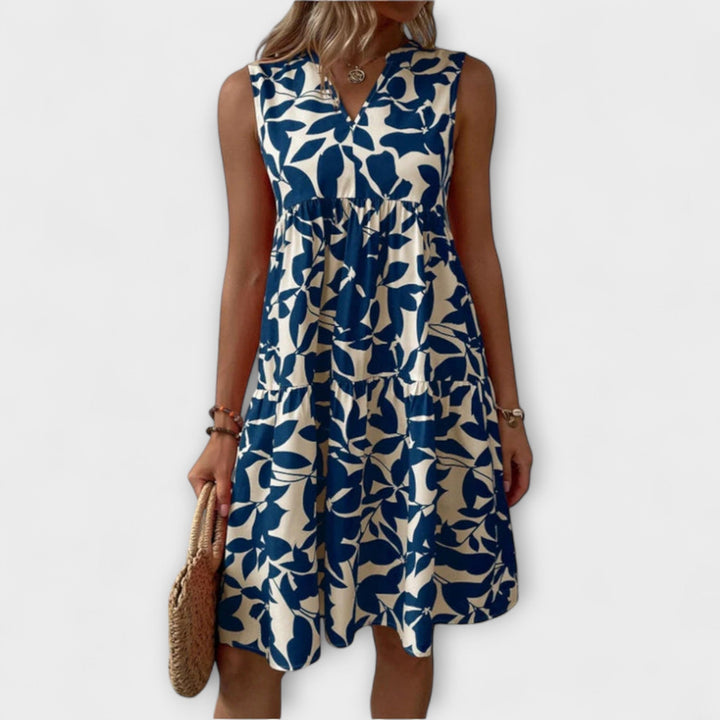 Tasha - Florales Fliessendes Kleid