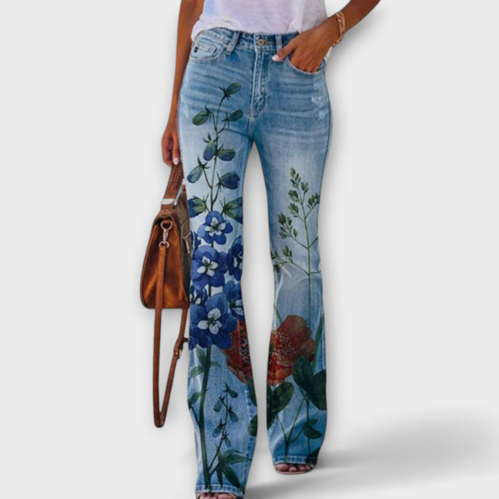 Nina - Hose mit Blumen