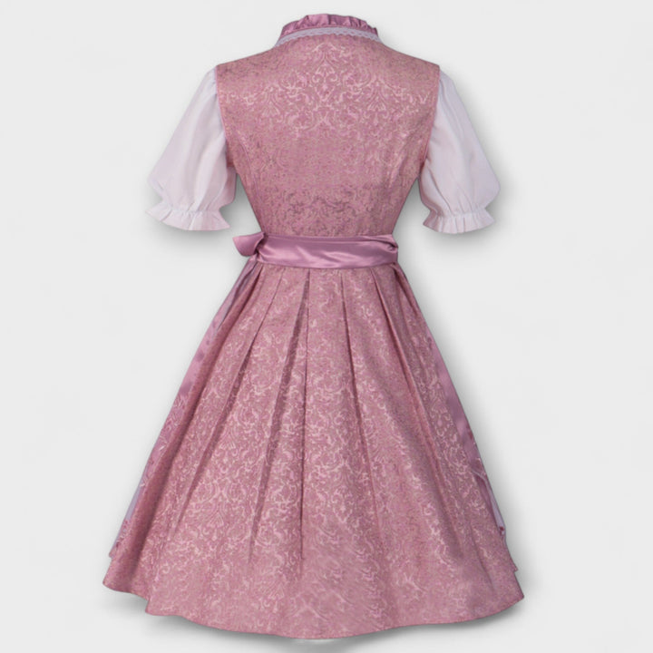 Miren - Blumen Dekorierte Frühlingsfestkleid mit Spitze für Frauen