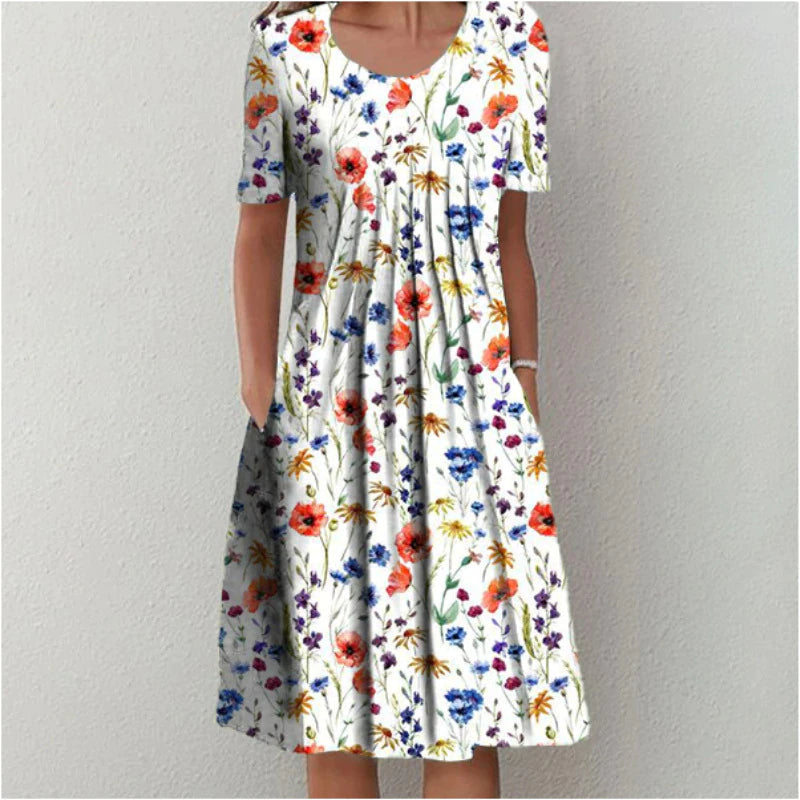 Marta - Midi-Kleid mit Schichten