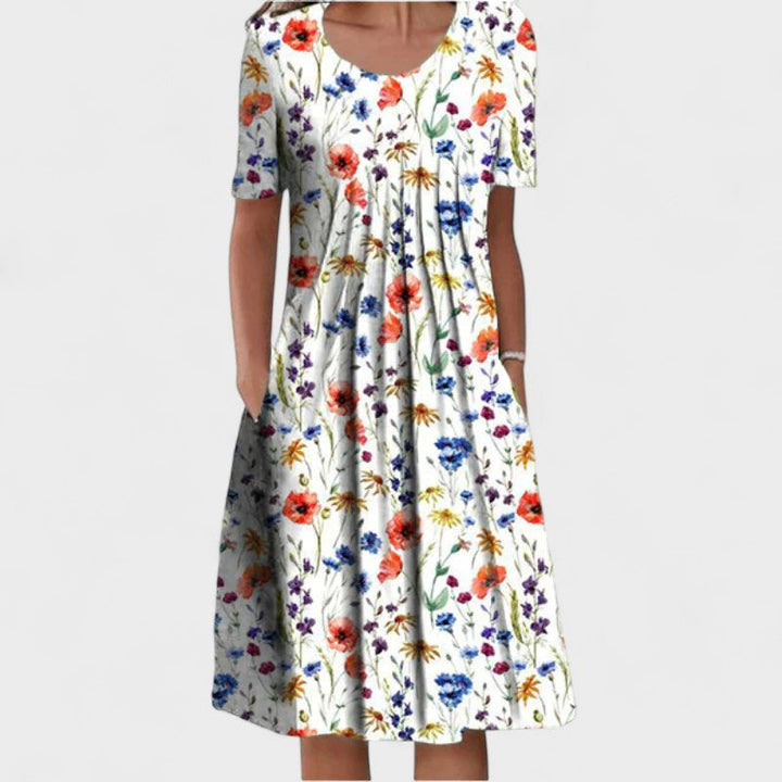 Marta - Midi-Kleid mit Schichten