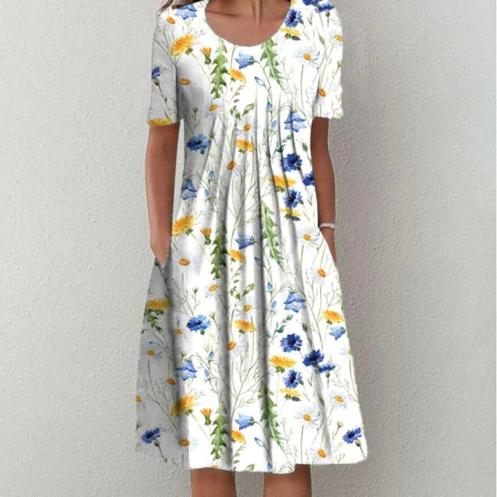 Marta - Midi-Kleid mit Schichten