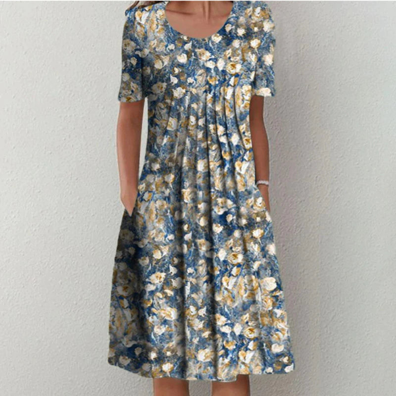 Marta - Midi-Kleid mit Schichten