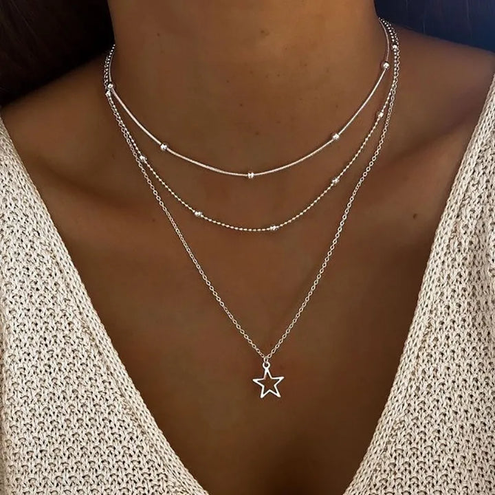 Vintage Star Halsband
