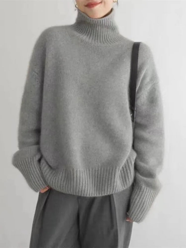 Giorgia | Raffinierter Pullover mit hohem Kragen