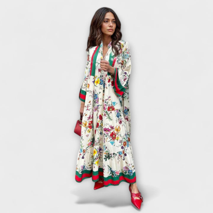 Oriana - Maxikleid mit floralen Druck