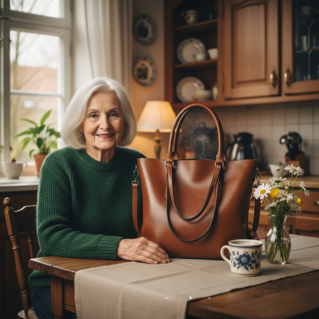 Emilia Vintage-Umhängetasche