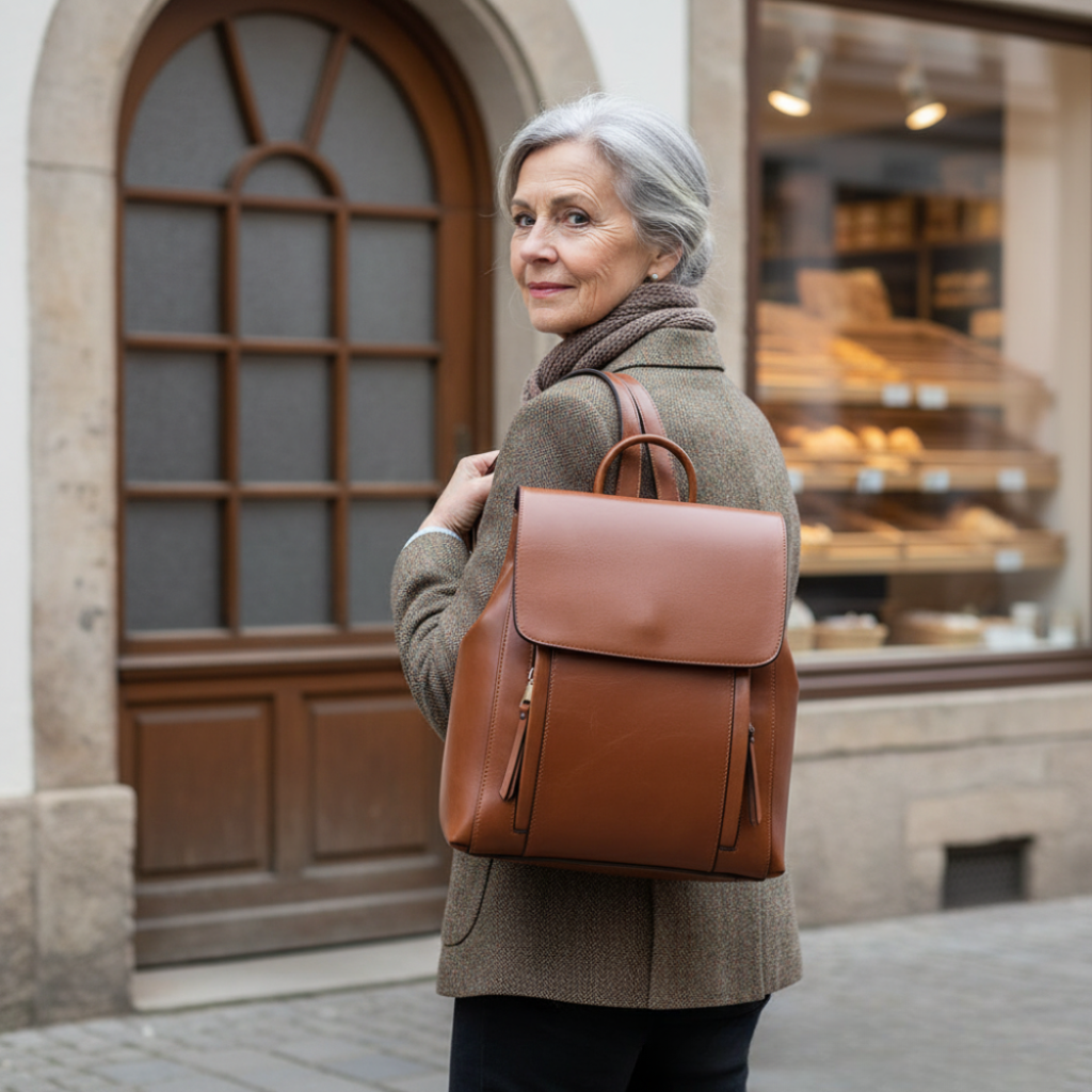 Theo Leder-Rucksack