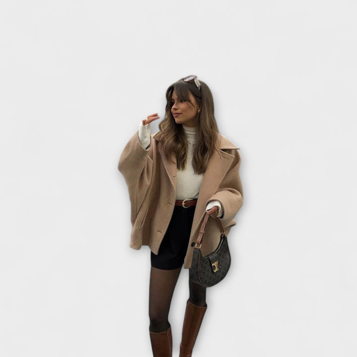 Lovie - Oversized Mantel mit urbanem Chic