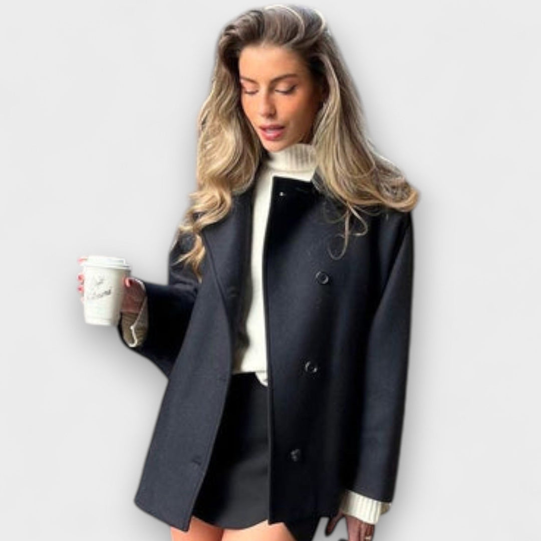 Lovie - Oversized Mantel mit urbanem Chic