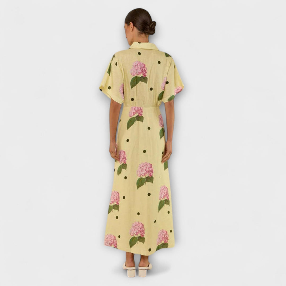 Kayla - Langes Fliessendes Kleid