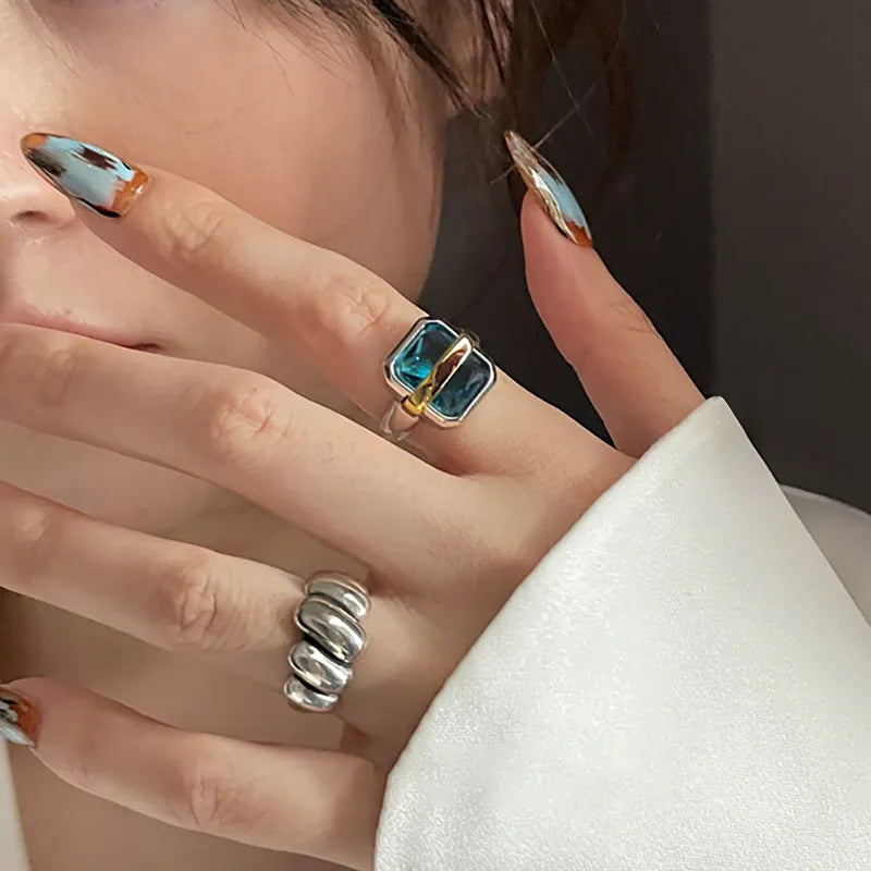 Blauer Ring