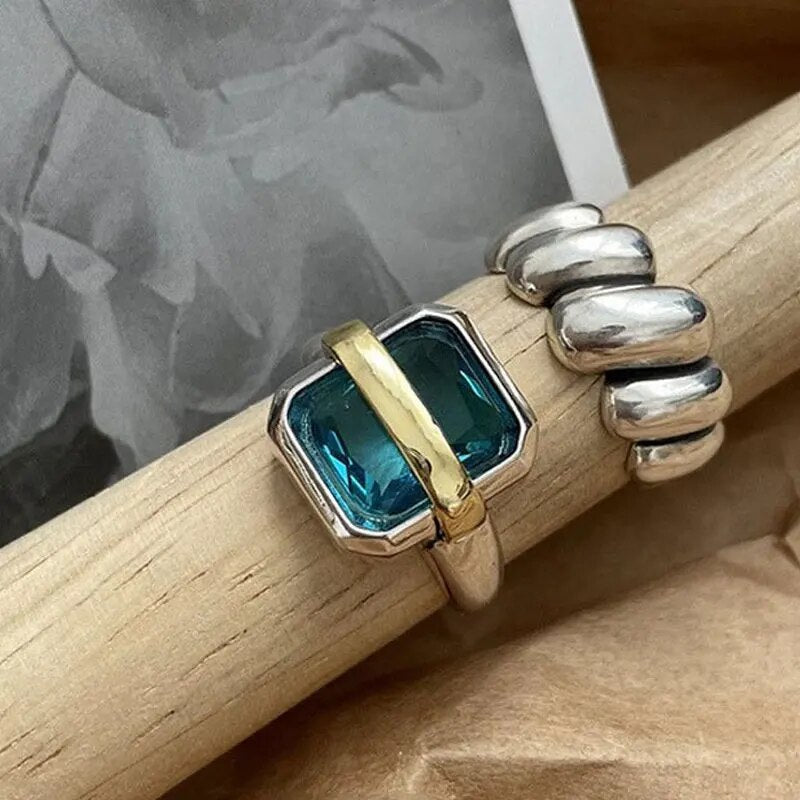 Blauer Ring